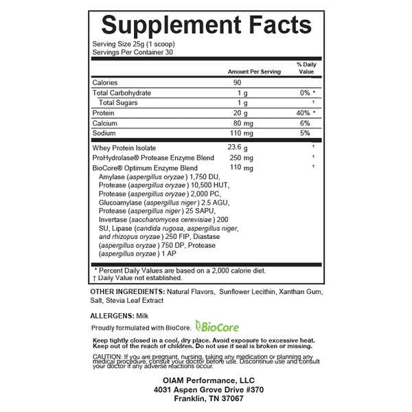 Whey Protein - Vanilla
